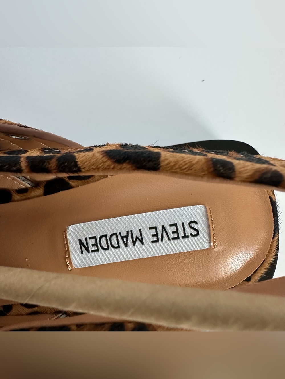 Steve Madden Graya Slingback Flats in Leopard | 9 | NIB - Picture 12 of 16